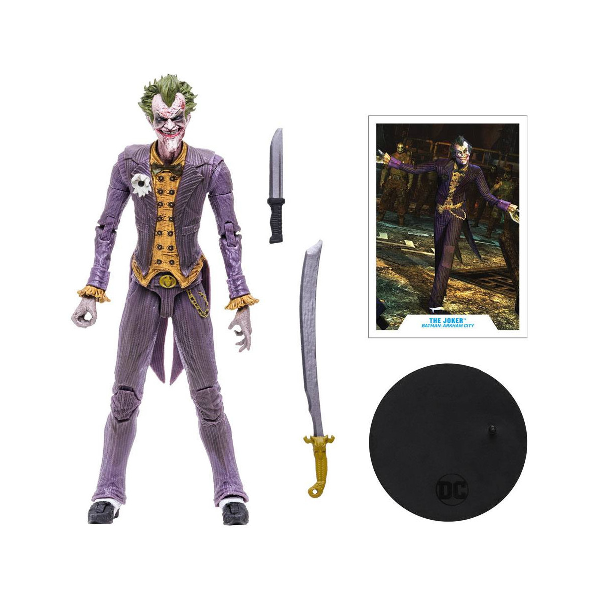 Mc Farlane - DC Multiverse - The Joker (Batman: Arkham City) 1/12