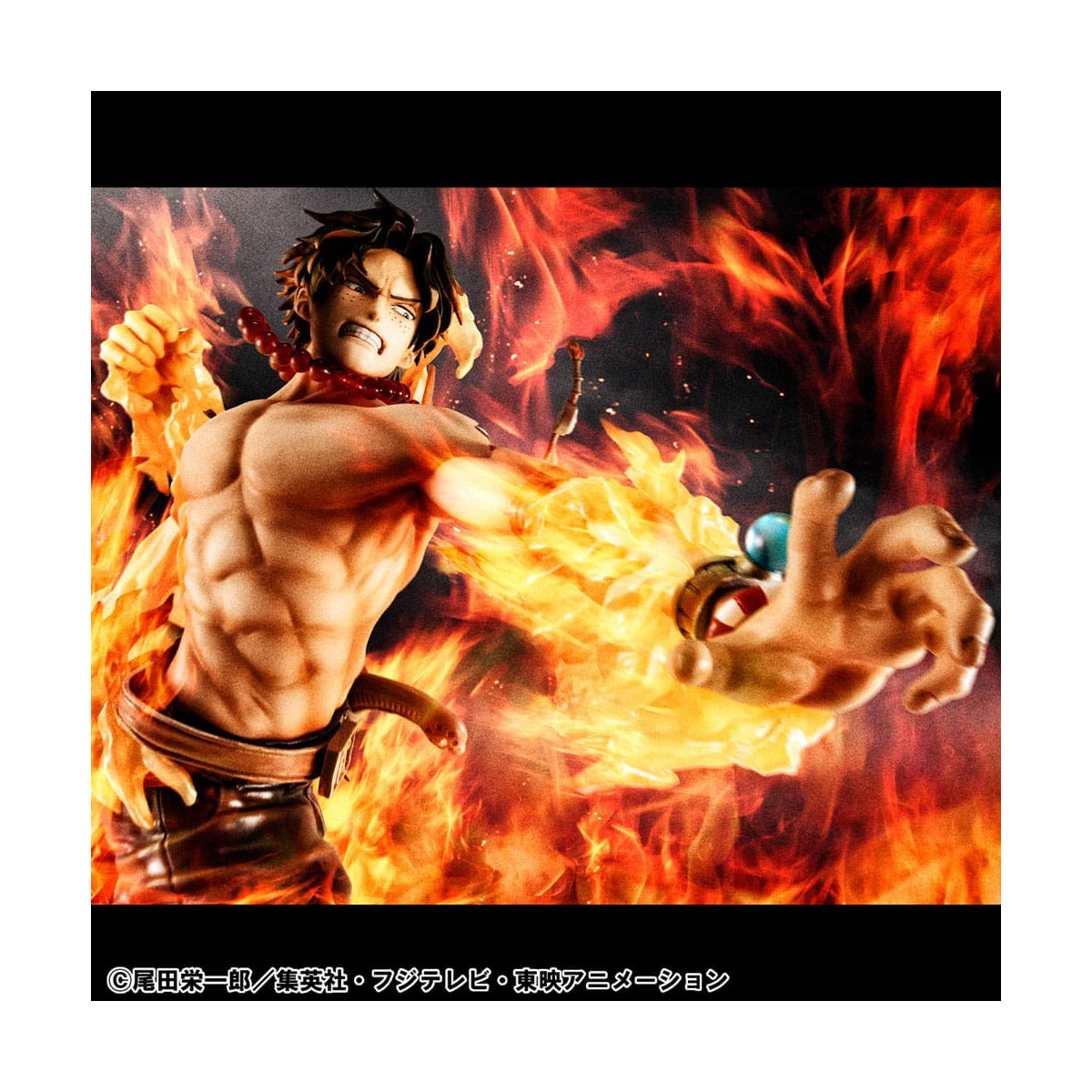 Megahouse One Piece Portrait Of Pirates - P.O.P. NEO-MAXIMUM Portgas D. Ace 15th Anniversary Super Limited Reprint Ver.
