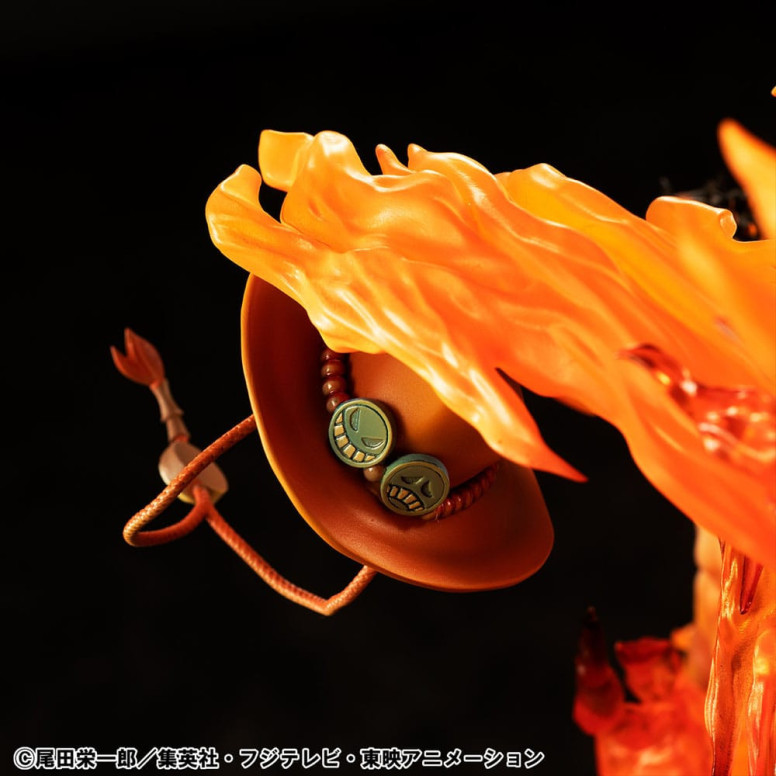 Megahouse One Piece Portrait Of Pirates - P.O.P. NEO-MAXIMUM Portgas D. Ace 15th Anniversary Super Limited Reprint Ver.