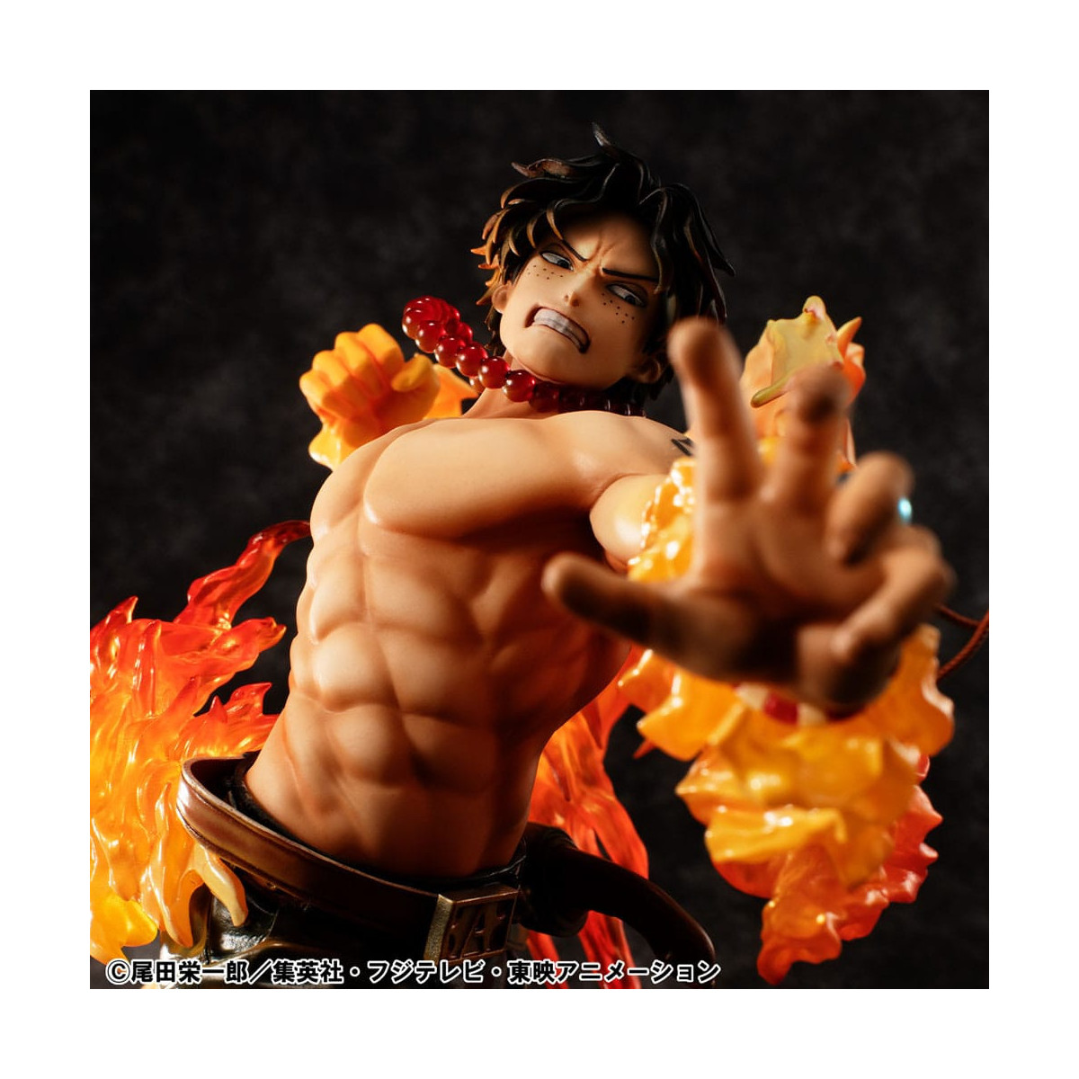 Megahouse One Piece Portrait Of Pirates - P.O.P. NEO-MAXIMUM Portgas D. Ace 15th Anniversary Super Limited Reprint Ver.