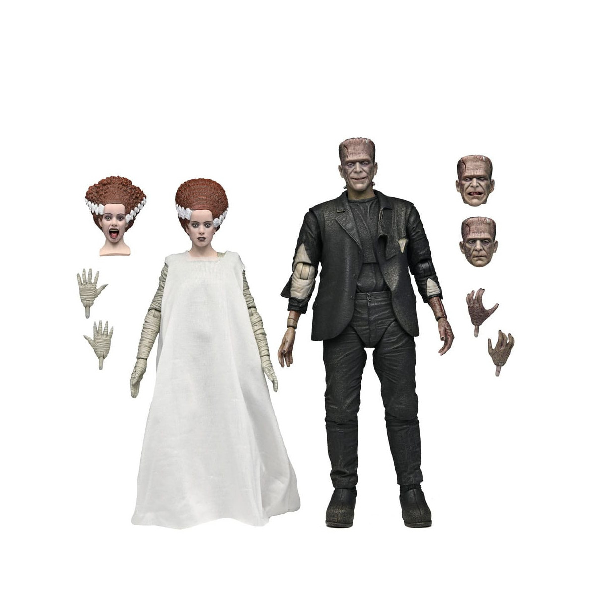 NECA Universal Monsters - 2 Pack Bride of Frankenstein 90th Anniversary The Monster & His Mate