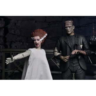 NECA Universal Monsters - 2 Pack Bride of Frankenstein 90th Anniversary The Monster & His Mate