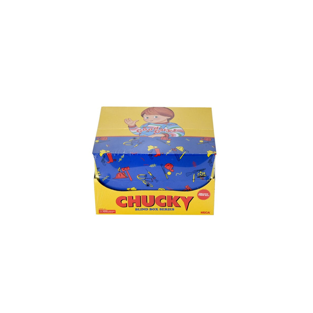 Neca Chucky TV serie - Sortiment Blind Box Good Guy Series 1 - 12 Figuren