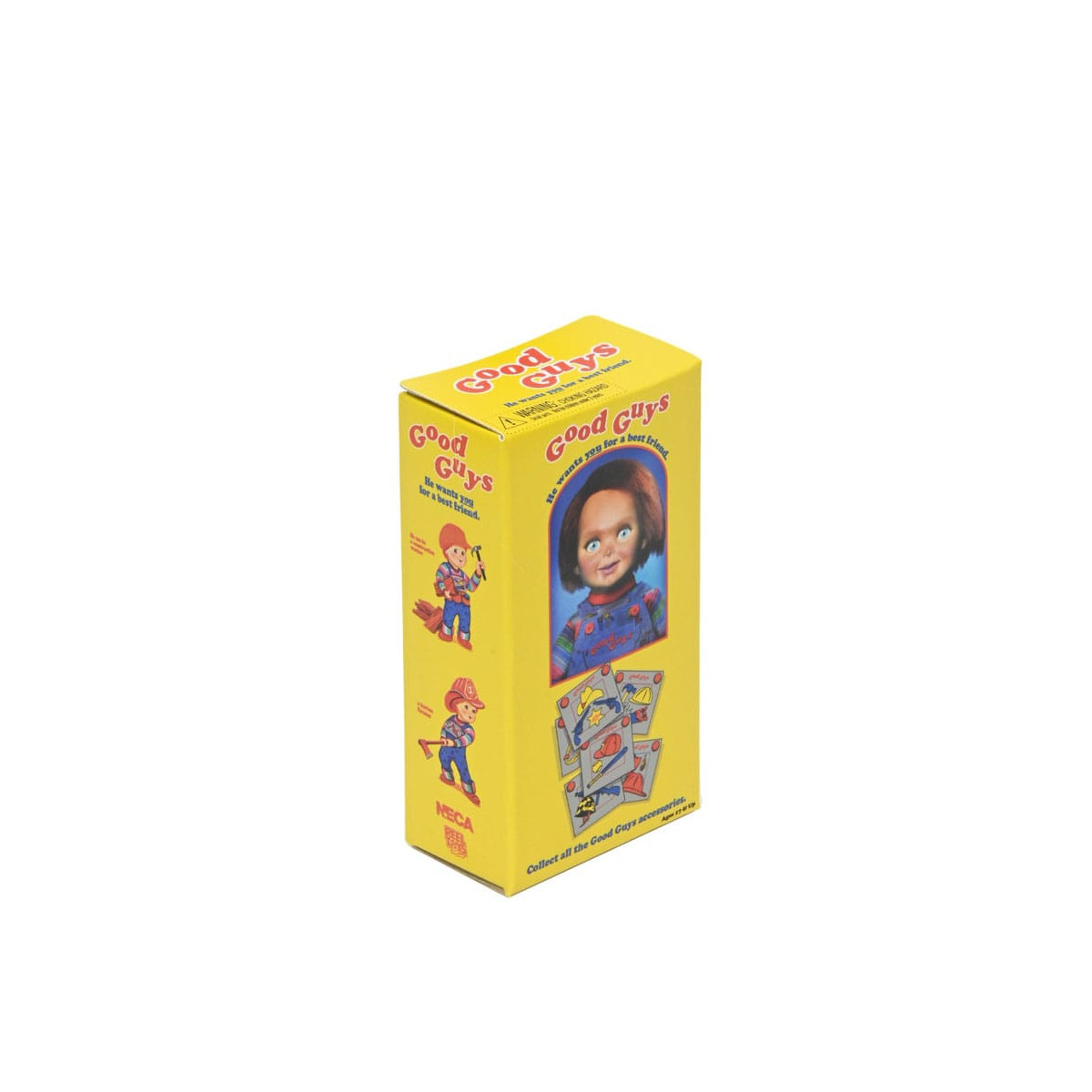 Neca Chucky TV serie - Sortiment Blind Box Good Guy Series 1 - 12 Figuren
