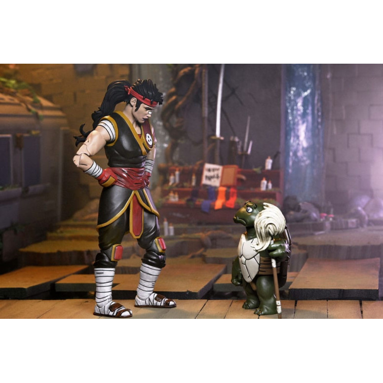 NECA - IDW Comics - Ultimate Casey Marie with Baby Odyn & Uno - The Last Ronin: Lost Years- TMNT