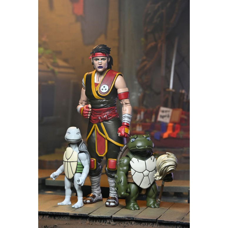 NECA - IDW Comics - Ultimate Casey Marie with Baby Odyn & Uno - The Last Ronin: Lost Years- TMNT
