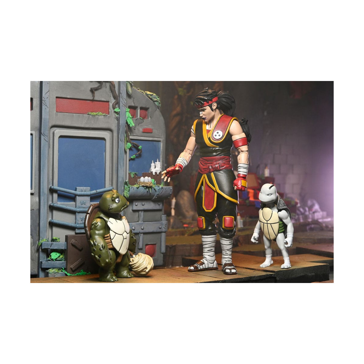 NECA - IDW Comics - Ultimate Casey Marie with Baby Odyn & Uno - The Last Ronin: Lost Years- TMNT