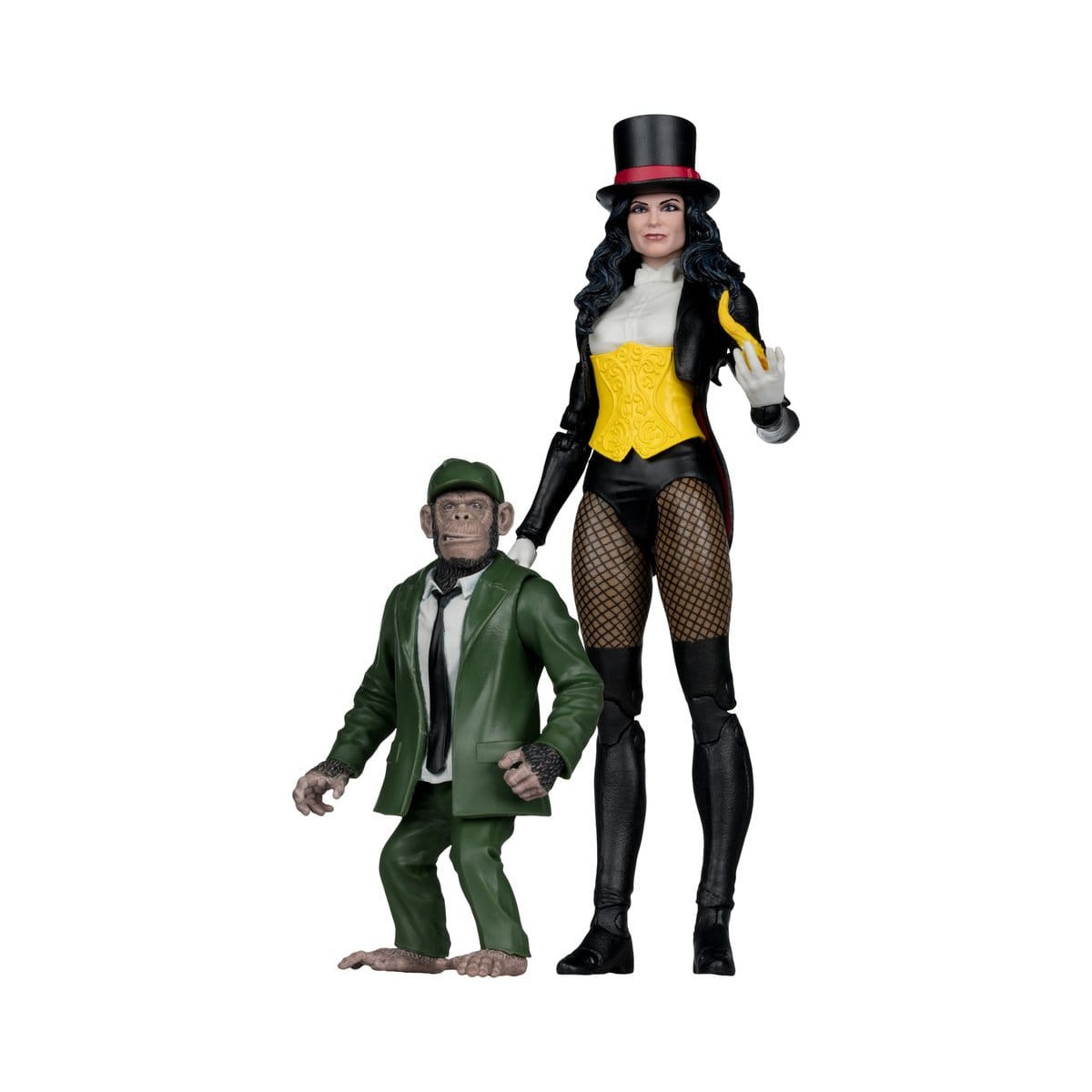 Mc Farlane - DC Multiverse - Zatanna mit Detective Chimp Sammleredition 1/12