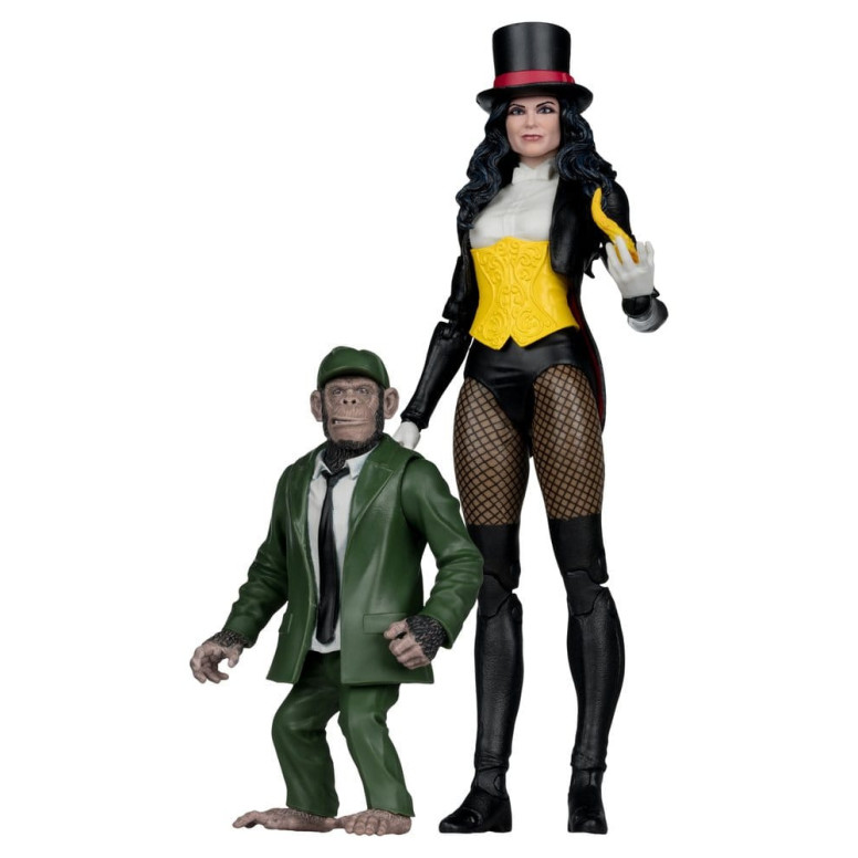 Mc Farlane - DC Multiverse - Zatanna mit Detective Chimp Sammleredition 1/12