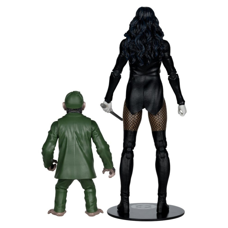 Mc Farlane - DC Multiverse - Zatanna mit Detective Chimp Sammleredition 1/12