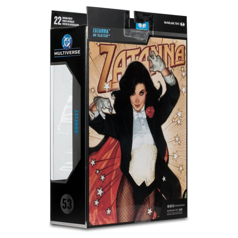 Mc Farlane - DC Multiverse - Zatanna mit Detective Chimp Sammleredition 1/12
