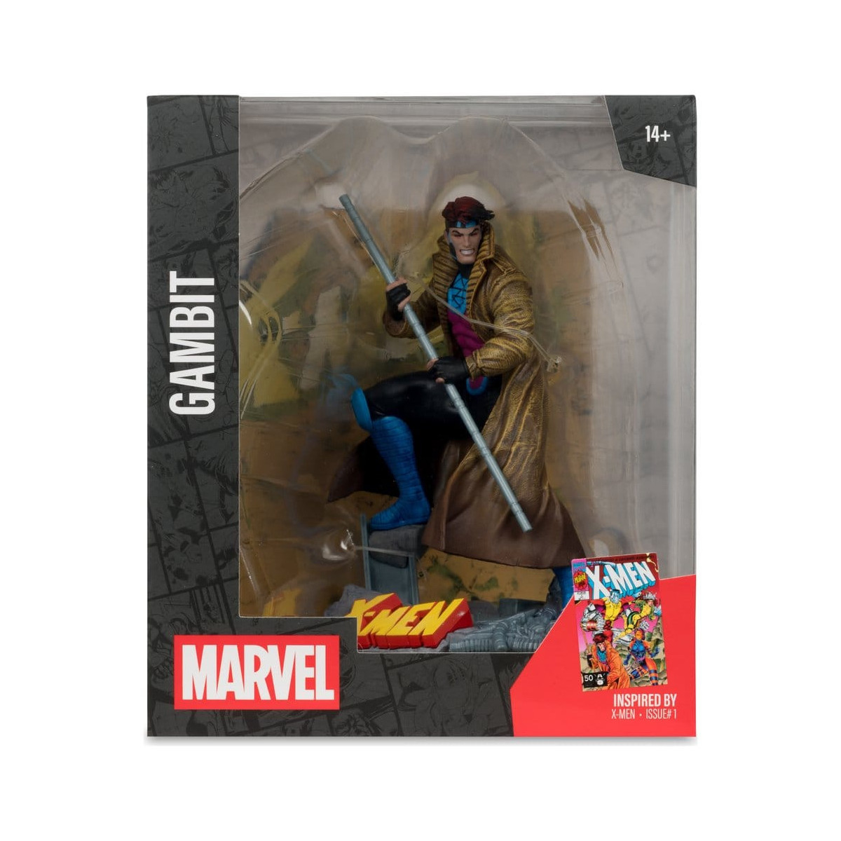 Mc Farlane - Marvel Collection Gambit (X-Men 1) 1/10