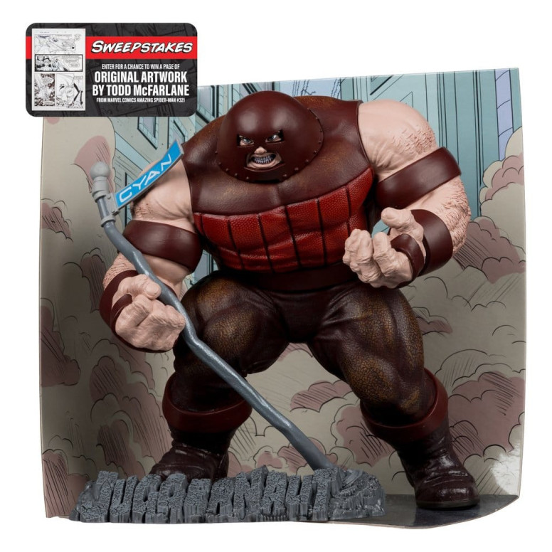Mc Farlane - Marvel Collection The Juggernaut (Spider-Man 16) Gold Label 1/10