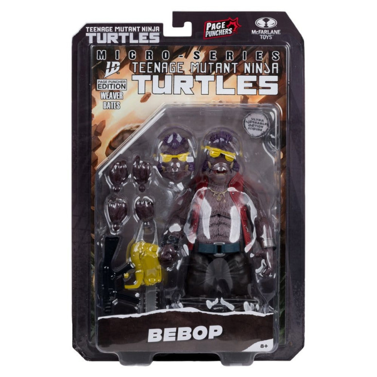 Mc Farlane TMNT - Page Punchers - Bebop - Teenage Mutant Ninja Turtles