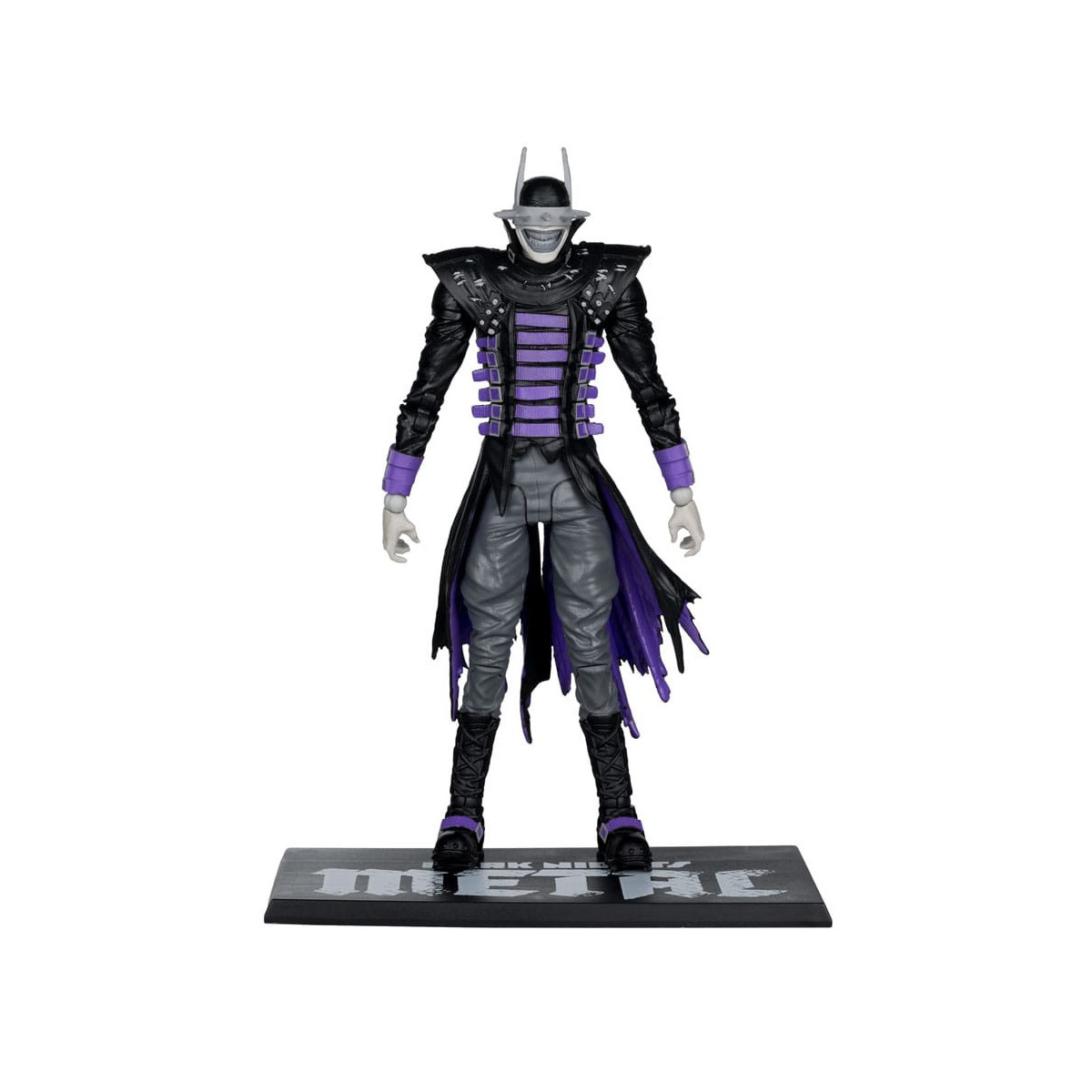 Mc Farlane DC Multiverse - Dark Nights: Metal - The Batman Who Laughs (B&W with accent) Gold Label
