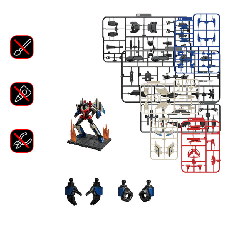Blokees Transformers One - Classic Class 16 Starscream