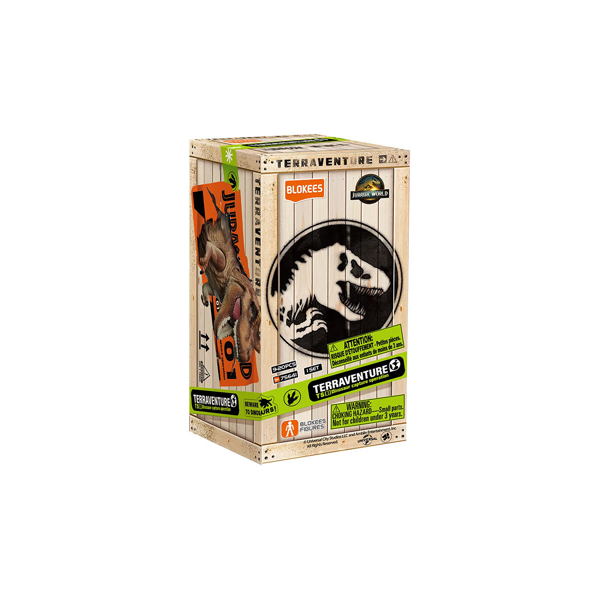 Blokees Jurassic World Terraventure TS 01 - Dinosaur Capture Operation