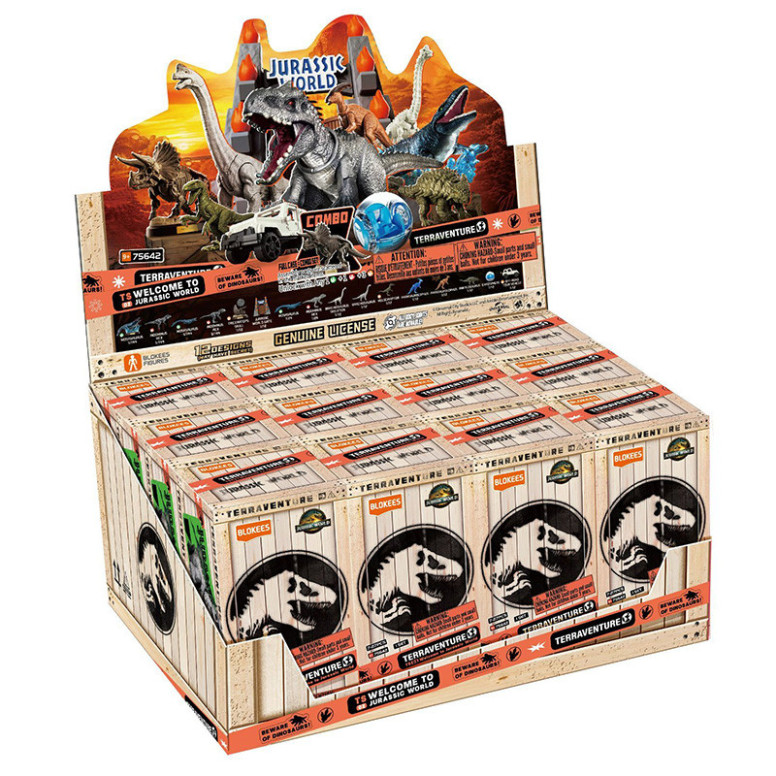 Blokees Jurassic World Terraventure TS 02 - Dinosaur Capture Operation