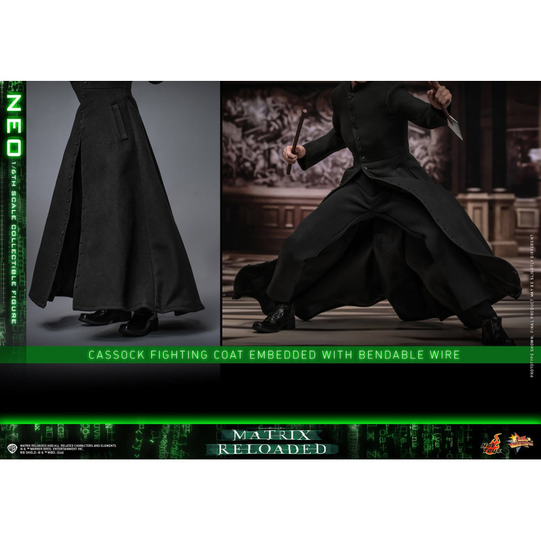 Hot Toys - The Matrix Resurrections Action Figure 1/6 Neo Toy Fair Exclusive 2022 Figurine