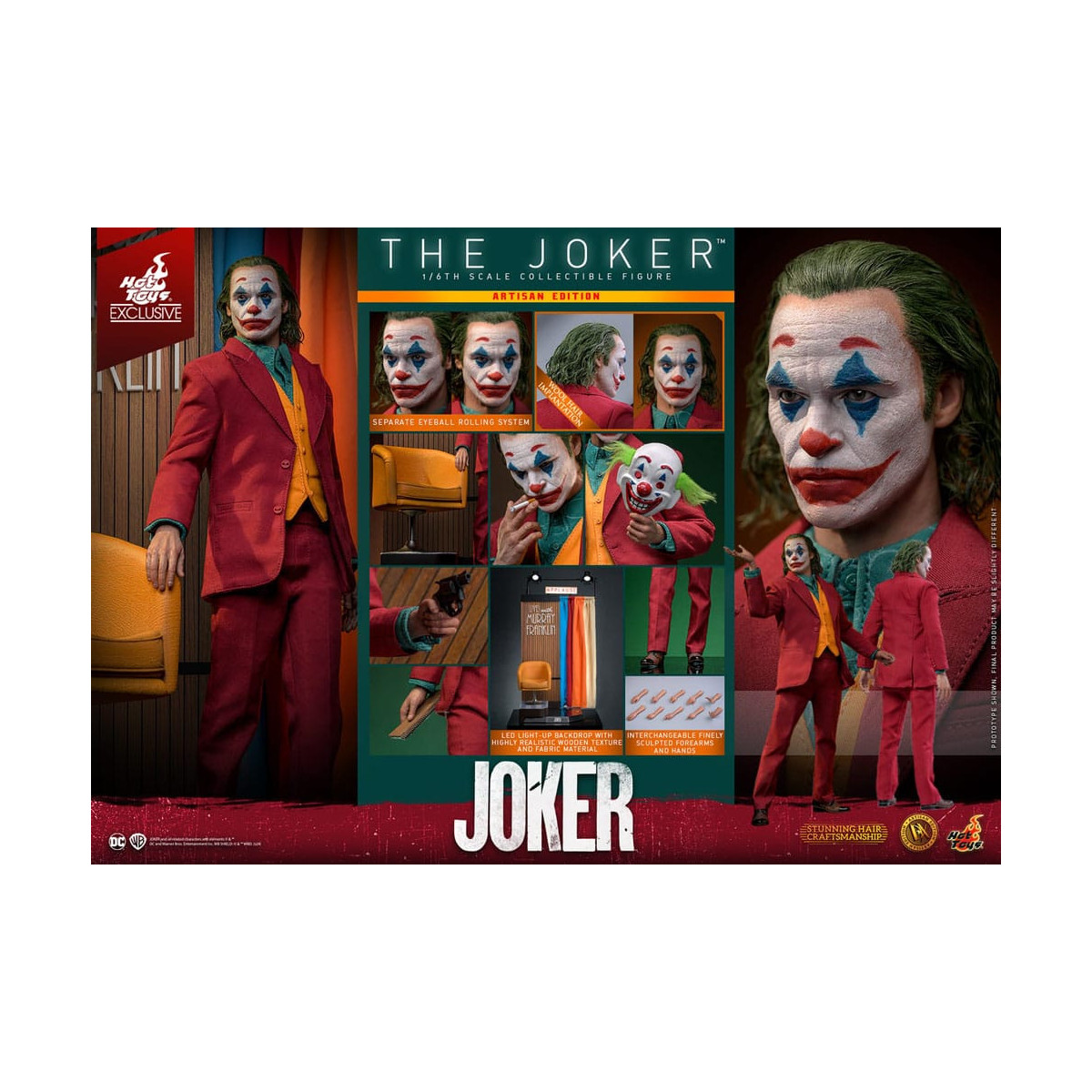 Hot Toys - DC Comics - The Joker Artisan Edition (2019) MMS 1/6