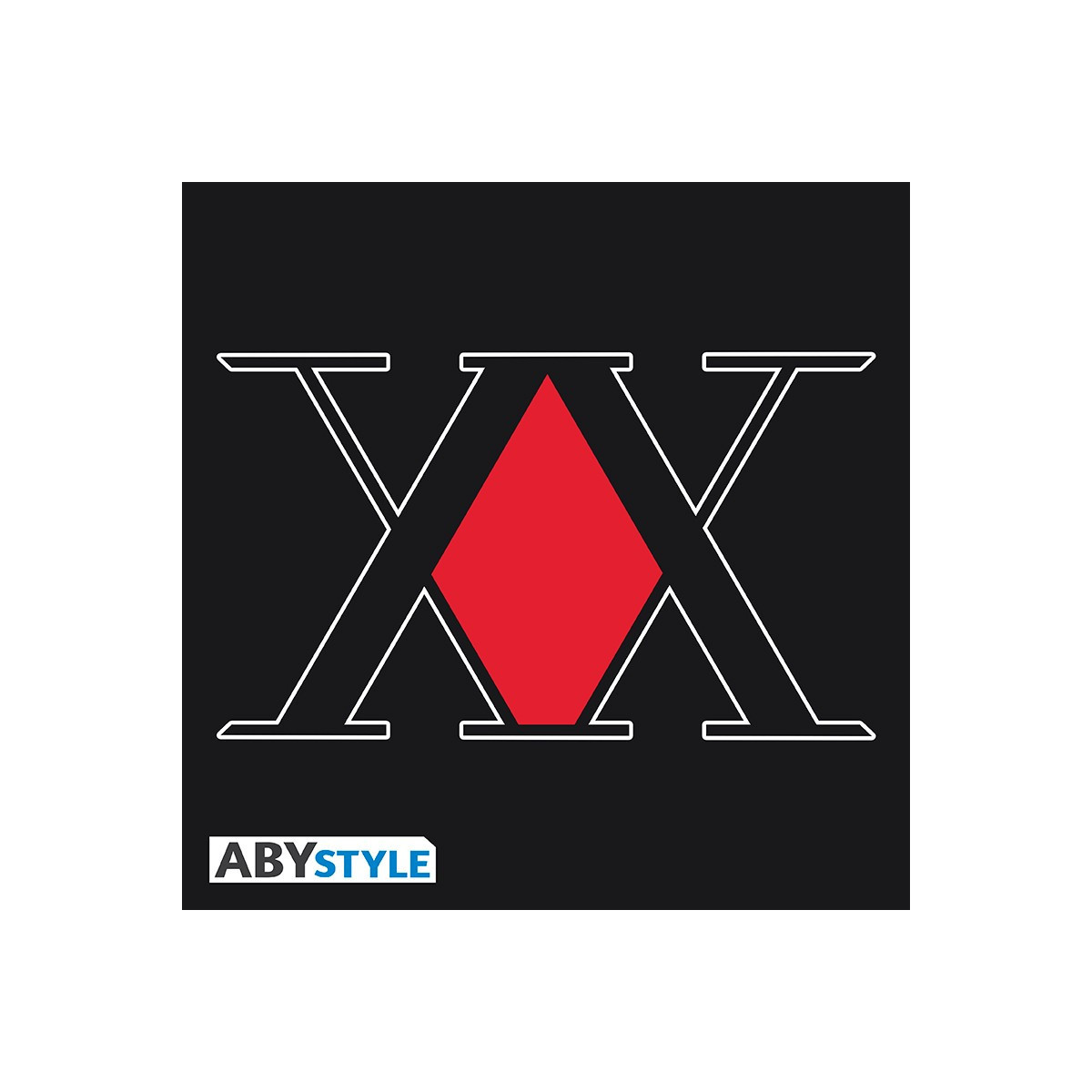 ABYstyle - Hunter × Hunter - Kappe Schwarz & Rot Emblem