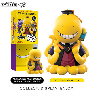 ABYstyle - Assassination Classroom - Set von 8 Soft Vinyl Figuren Puchipop Koro-sensei