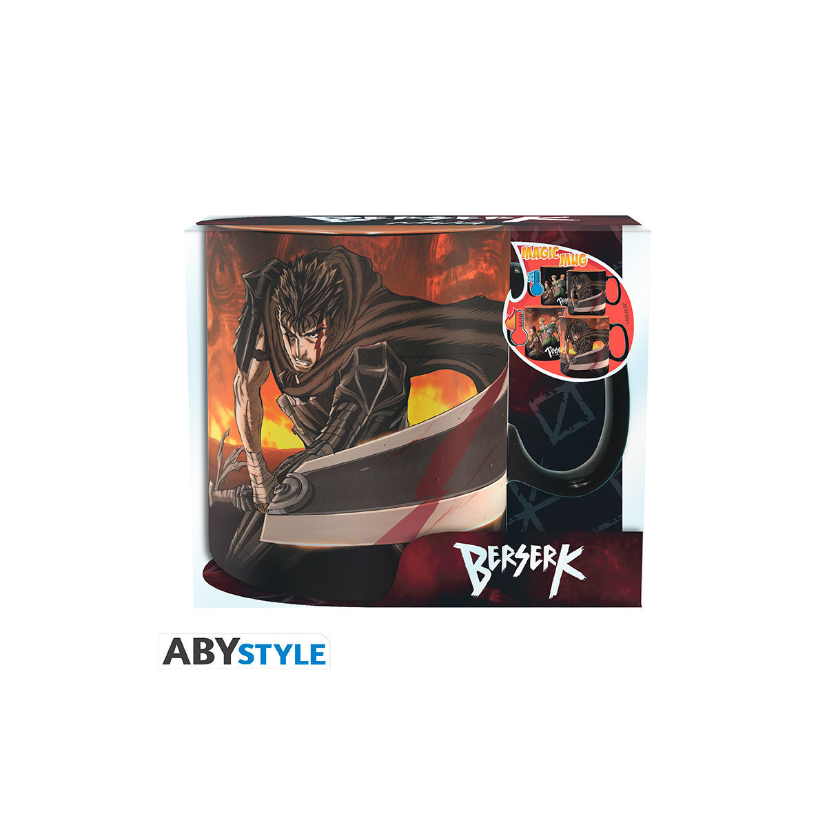 ABYstyle - Berserk - Thermo-reaktiver Becher 460 ml