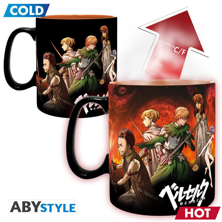 ABYstyle - Berserk - Thermo-reaktiver Becher 460 ml