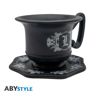 ABYstyle - Death Note 3D-Tasse mit Untertasse - Die Tasse von L