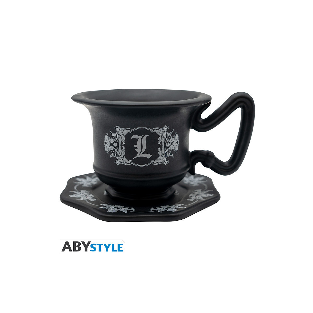 ABYstyle - Death Note 3D-Tasse mit Untertasse - Die Tasse von L