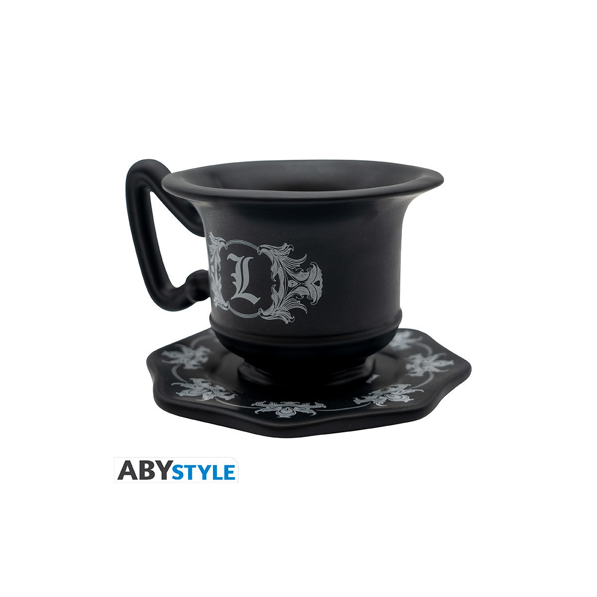 ABYstyle - Death Note 3D-Tasse mit Untertasse - Die Tasse von L