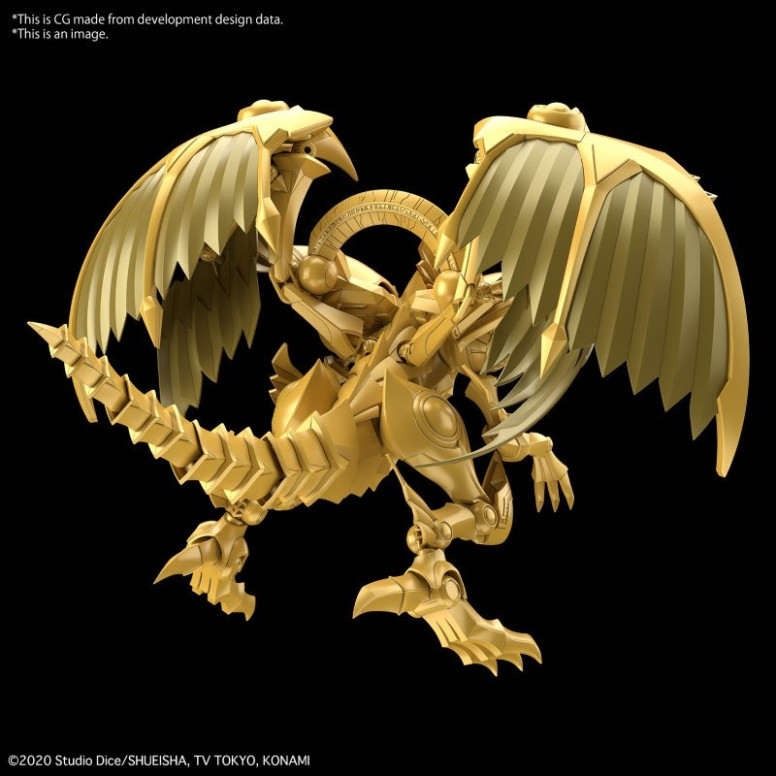 Bandai Yu-Gi-Oh Figur Rise Standard Amplified - Egyptian God Winged Dragon Of Ra