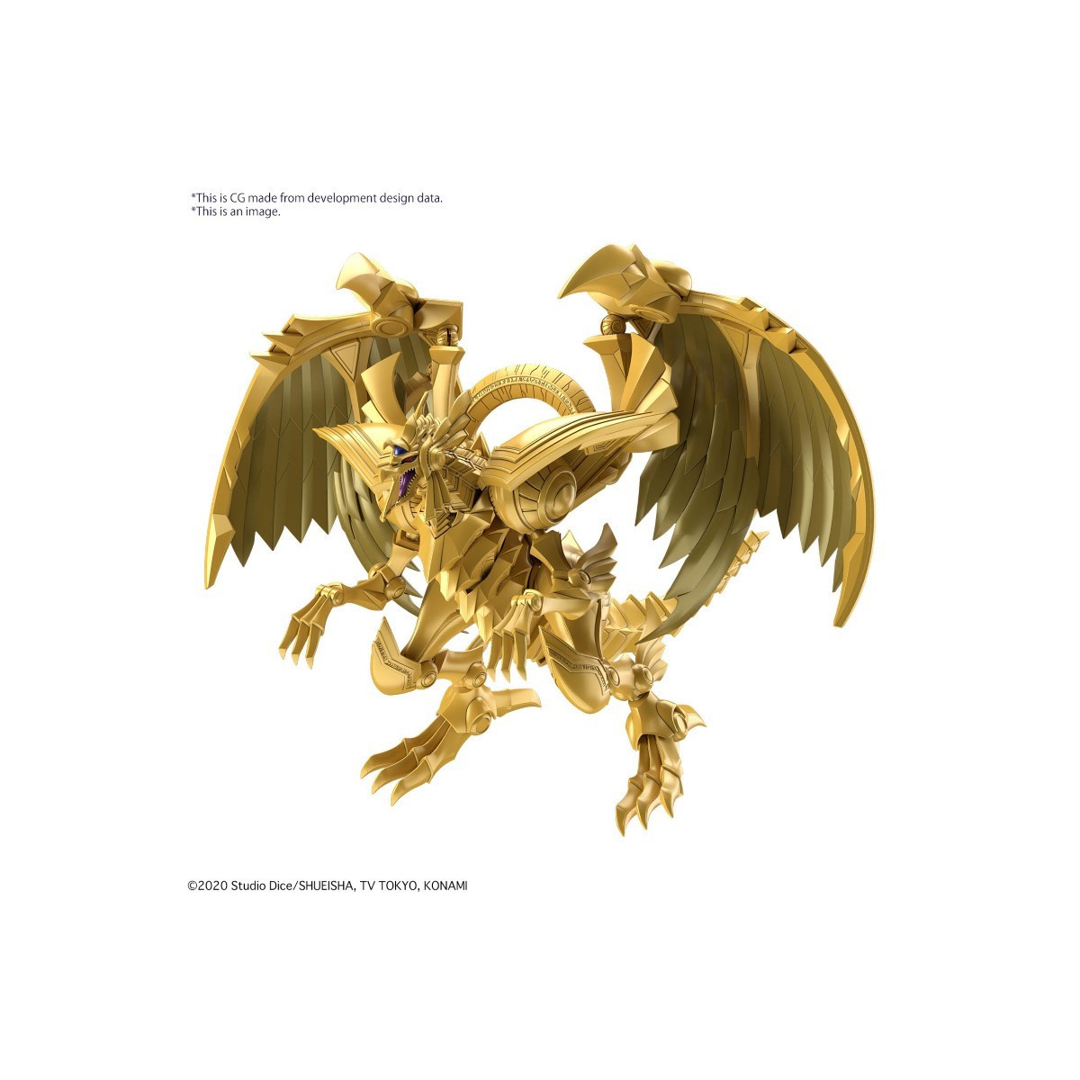 Bandai Yu-Gi-Oh Figur Rise Standard Amplified - Egyptian God Winged Dragon Of Ra