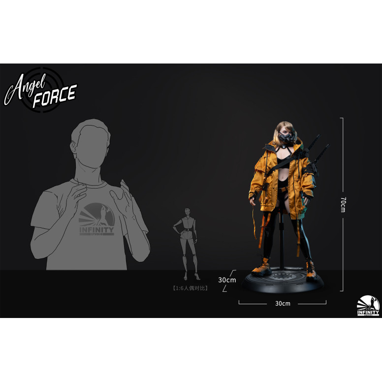Infinity Studio - Angel Force - Full Silicone Action Figure Agent Sting 1/3