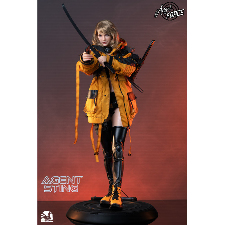Infinity Studio - Angel Force - Full Silicone Action Figure Agent Sting 1/3