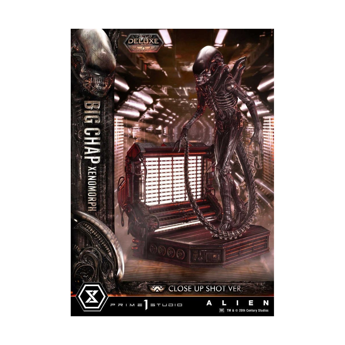 Prime 1 Studio - Big Chap Xenomorph Close Up Shot Ver. DX Bonus Version - Alien (1979) Museum Masterline XL 1/3