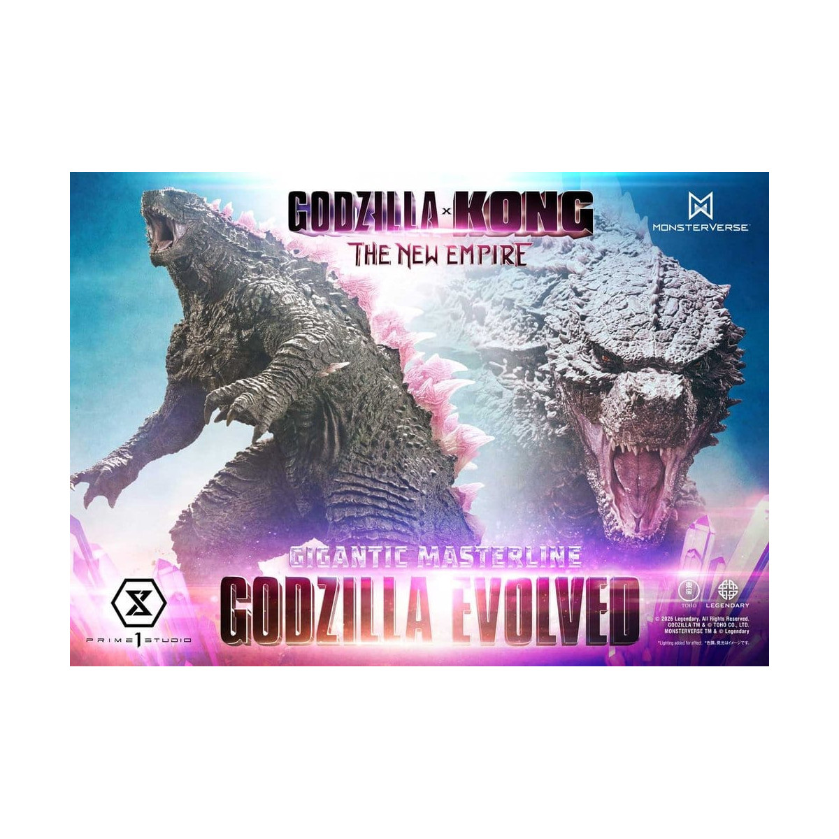 Prime 1 Studio - Godzilla Evolved Bonus Ver. - Godzilla x Kong: The New Empire Gigantic Masterline Series