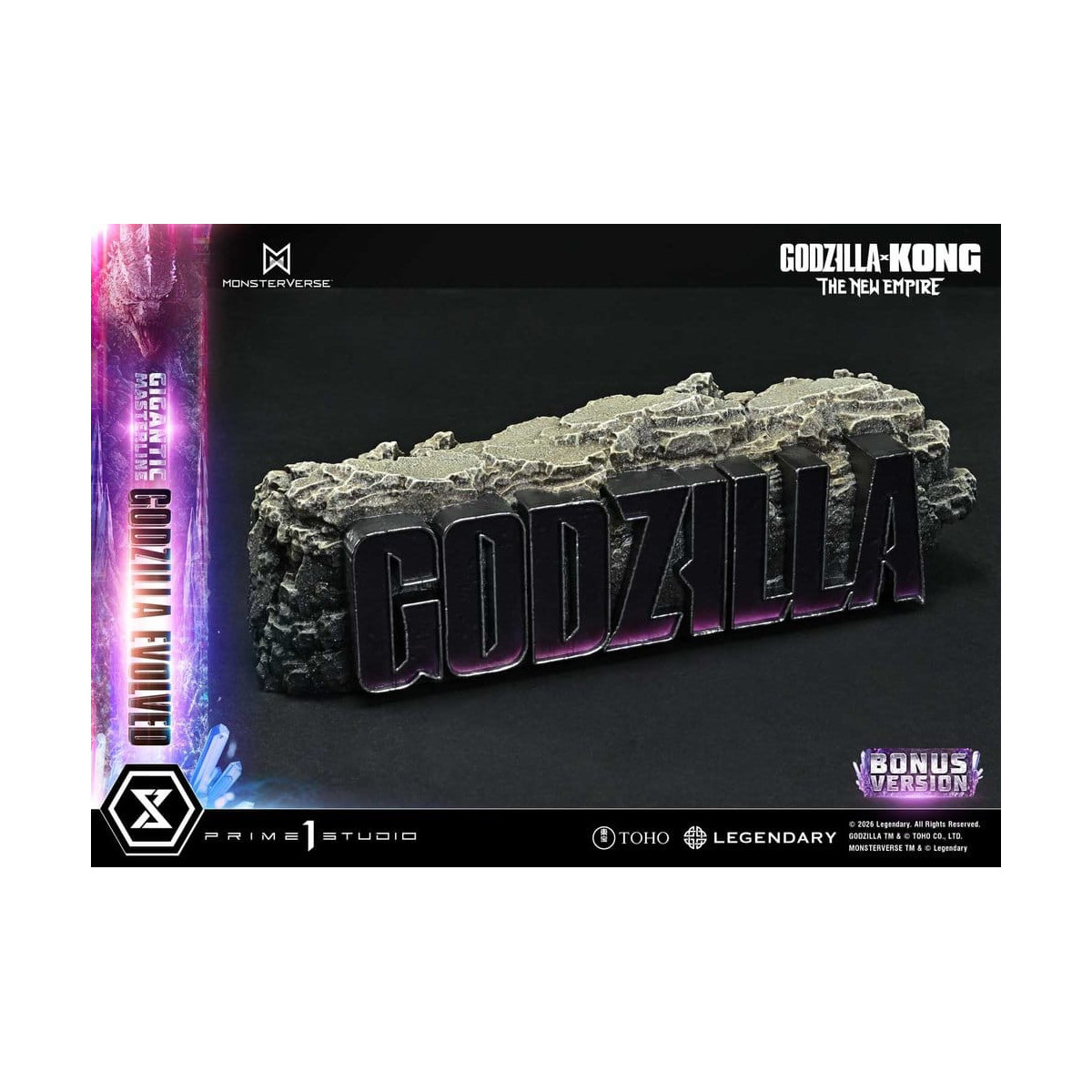 Prime 1 Studio - Godzilla Evolved Bonus Ver. - Godzilla x Kong: The New Empire Gigantic Masterline Series