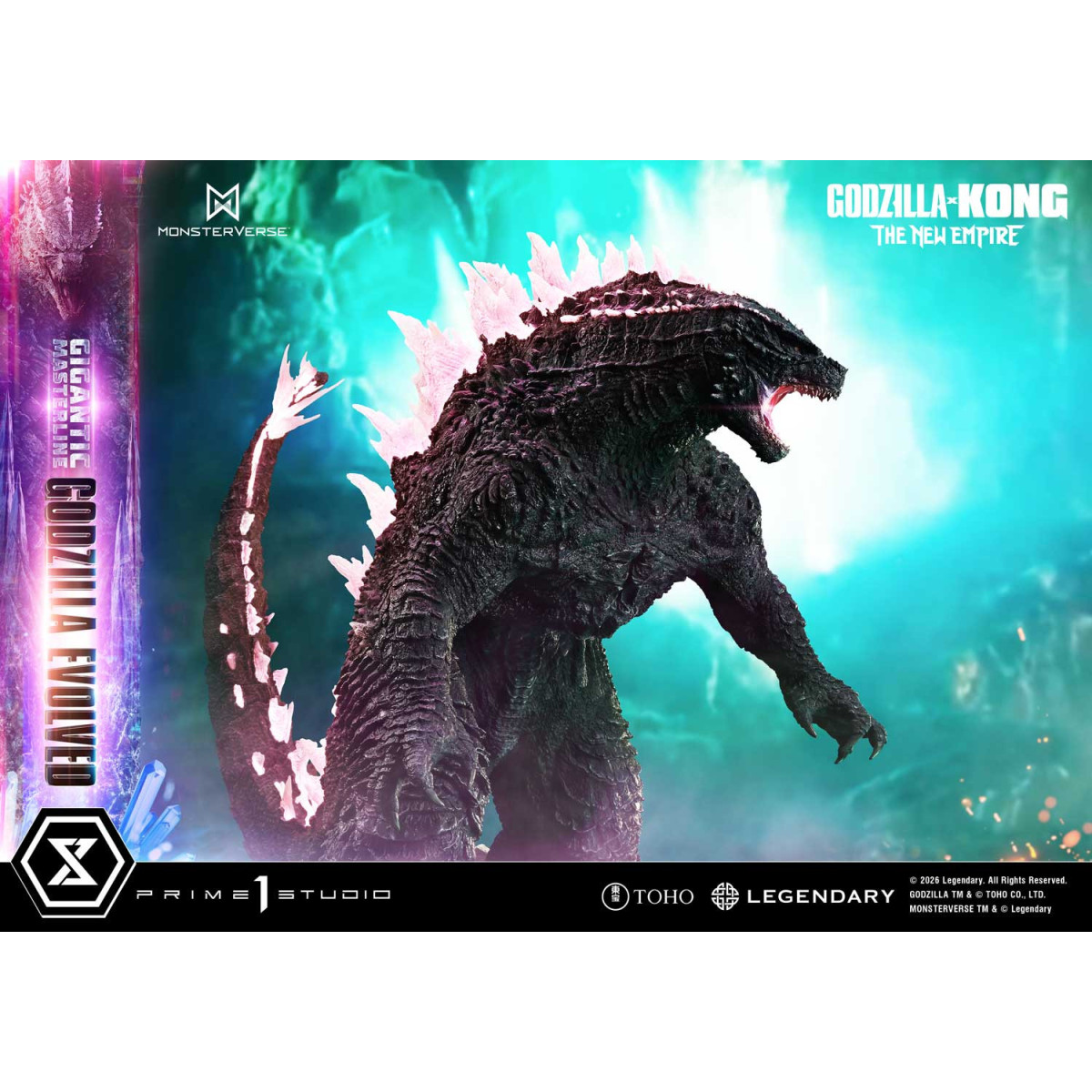 Prime 1 Studio - Godzilla Evolved Bonus Ver. - Godzilla x Kong: The New Empire Gigantic Masterline Series