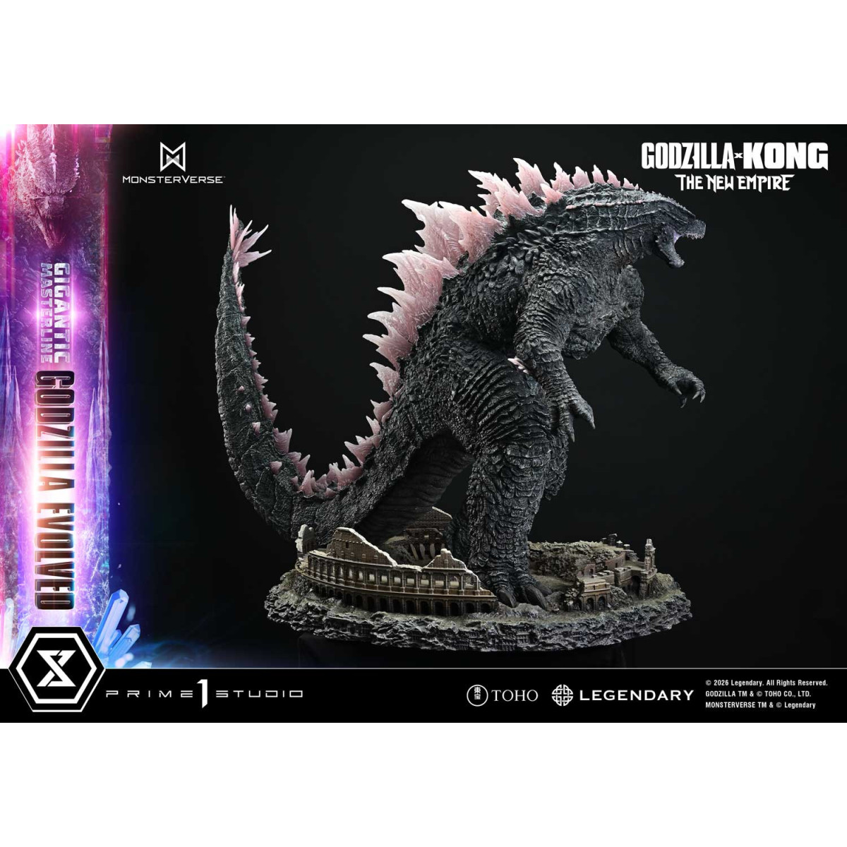 Prime 1 Studio - Godzilla Evolved Bonus Ver. - Godzilla x Kong: The New Empire Gigantic Masterline Series
