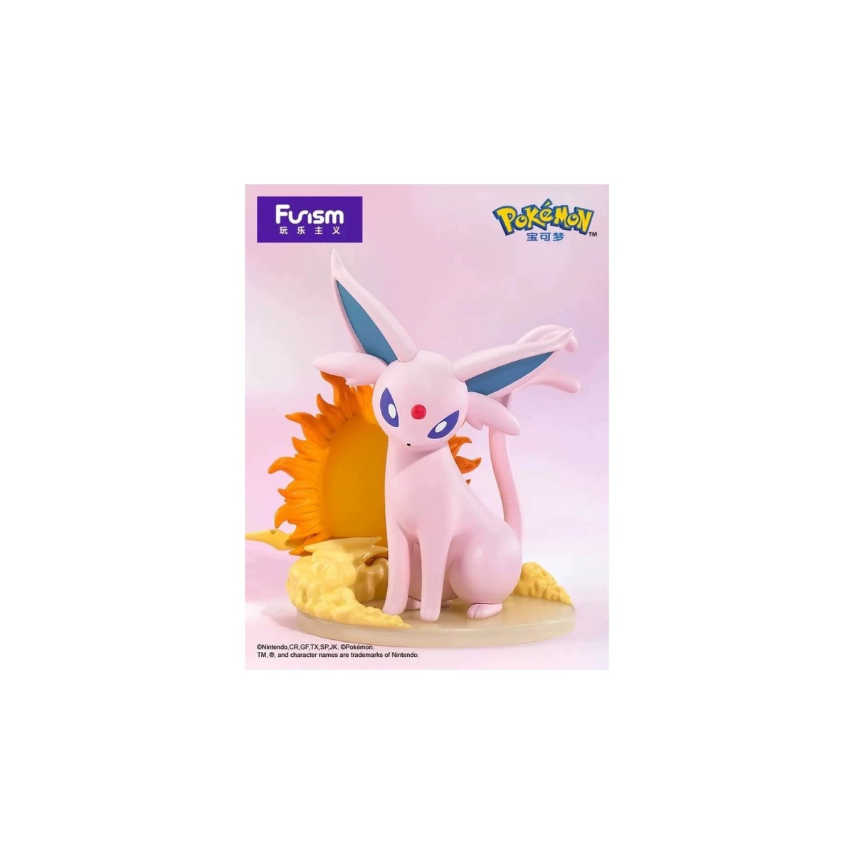 Funism - Pokemon Prime Figur - Mentali - Espeon - Eifie