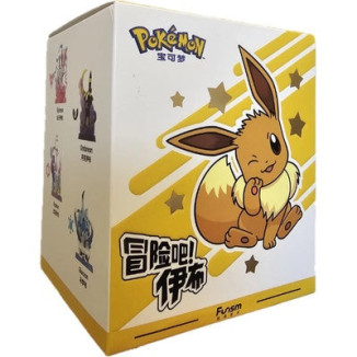 Funism - Pokémon - EVOLI EVOLUTION Set von 8 Figuren in Blind Box - Eevolution Collection
