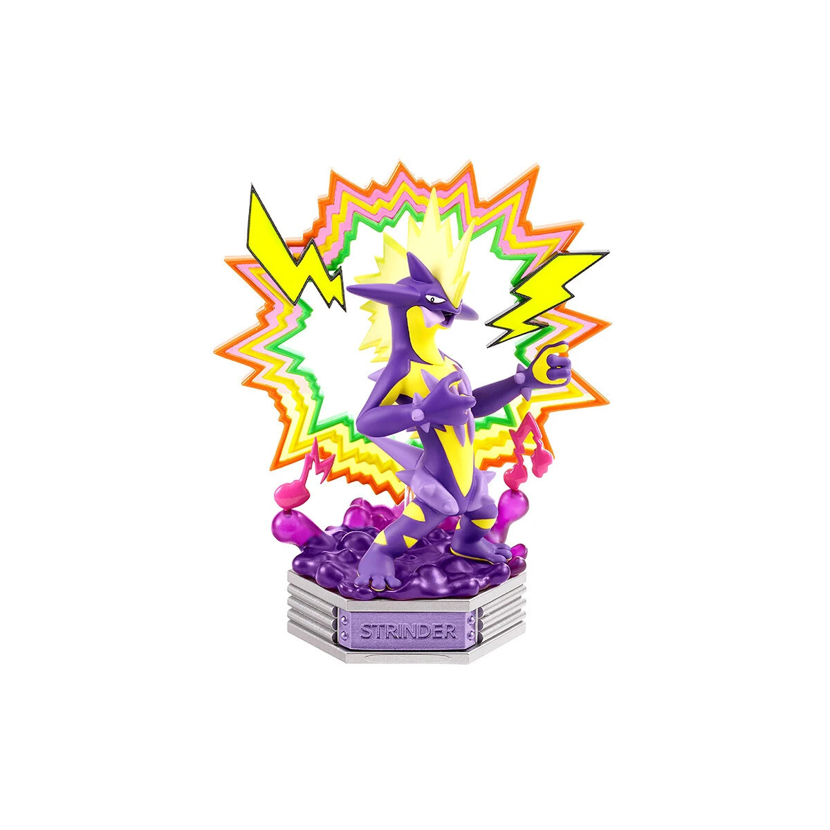 Re-Ment - Pokémon - NEON PARTY Set von 6 Figuren in Blind Box.
