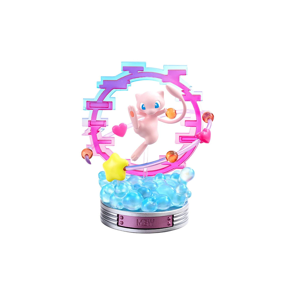 Re-Ment - Pokémon - NEON PARTY Set von 6 Figuren in Blind Box.