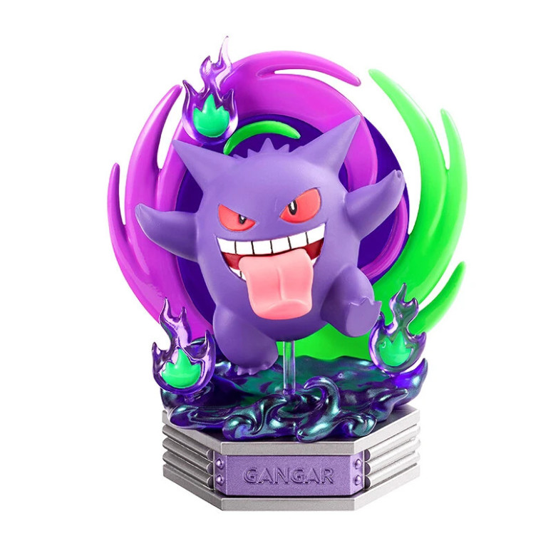 Re-Ment - Pokémon - NEON PARTY Set von 6 Figuren in Blind Box.