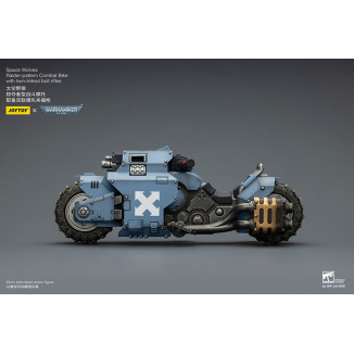 JoyToy Space Marines - Space Wolves Raider-pattern Combat Bike with twin-linked bolt rifles 1/18 - Warhammer 40K