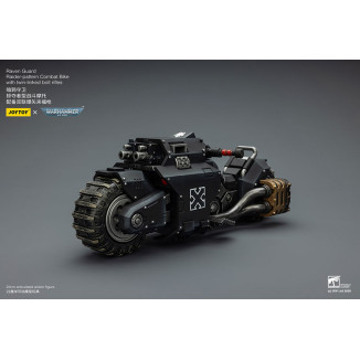 JoyToy Space Marines - Raven Guard Raider-pattern Combat Bike with twin-linked bolt rifles 1/18 - Warhammer 40K
