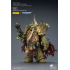Joytoy - Death Guard - Plague Marine Champion with Plasma Pistol and Power Fist 1/18 - Warhammer 40k