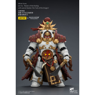 JoyToy Space Marines - White Scars - Qin Xa-Master of the Keshig with paired blades "theTails of the Dragon" 1/18