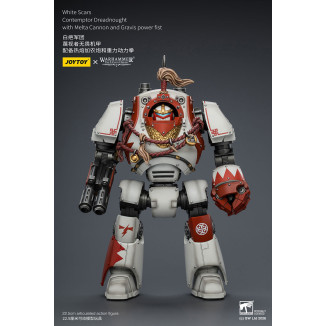 Joytoy - Warhammer - White Scars - Contemptor Dreadnought with Melta Cannon and Gravis power fist - The Horus Heresy